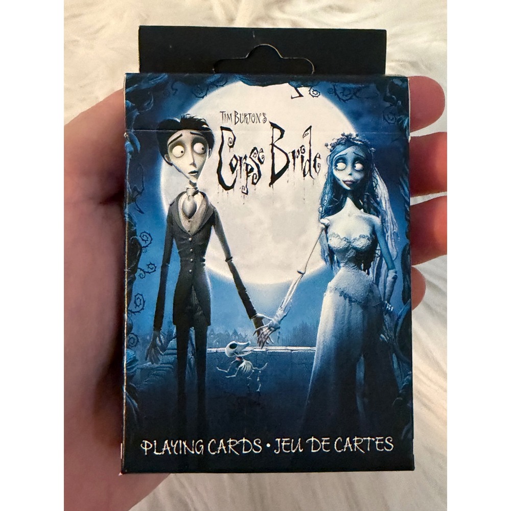 Tim Burton's Corpse Bride Playing Cards Aquarius Movie Memorabilia Deck New